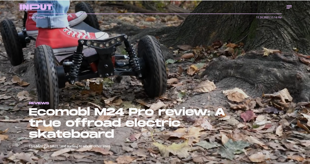 Ecomobl M24 Pro review: A true offroad electric skateboard